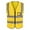 Yellow, variant on jovati Mens Safe Vest, High Visibility Protective Work Clothes, Outdoor Work Belt, Reflective Strip