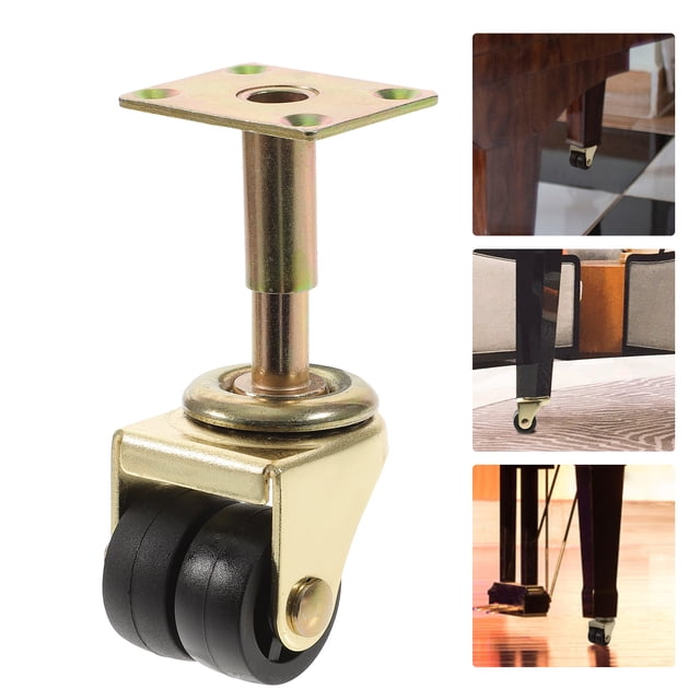 Minkissy Upright Piano Wheels Caster Replacement Accessories for Owners 1Set