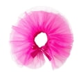 thumbnail image 2 of Pet Tutu Skirt Sparkle Mesh Dog Party Dress with Adjustable Tie for Holiday Cosplay and Festivals Hot Pink L, 2 of 9