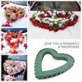 thumbnail image 2 of Soporte floral en forma de corazón con ventosa para flores, soporte para arreglos florales, ideal para decoración de bodas y coches., 2 of 8