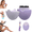 purple, variant on Sunscreen Applicator Travel Size – Refillable Roll-On Sponge Sunscreen for Vacation, BPA-Free Sunblock Buddy Brush with Protective Caps, Holds 3.4 fl oz – Perfect for Summer Beach, Camping, and On-th