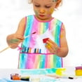 thumbnail image 4 of Sylfairy 2 Pack Art Smock for Kids, Waterproof Sleeveless Toddler Artist Painting Smocks with and 3 Pocket, 4 of 6
