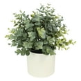 thumbnail image 3 of Mainstays 8.5" Artificial Eucalyptus Plant in Cream Pot, 3 of 9