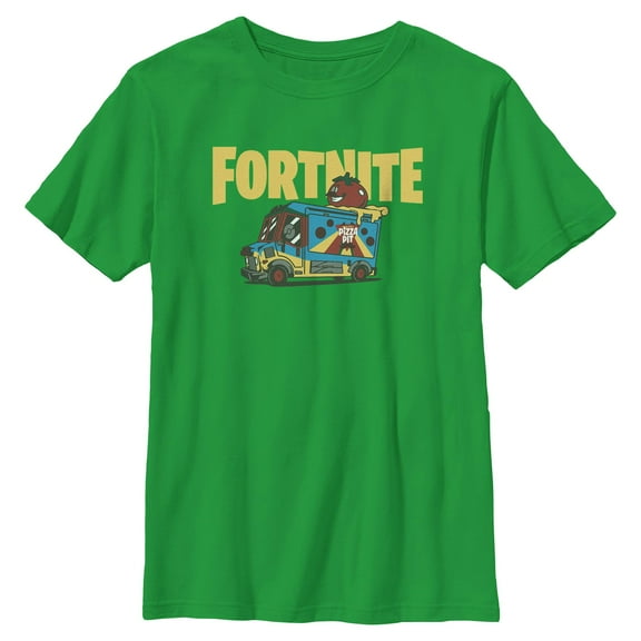 Boys Fortnite Uncle Pete's Pizza Pit T Shirt