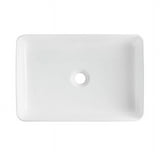 DeerValley DV-1V032 White Ceramic Rectangular Vessel Sink Above Counter ...