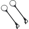 thumbnail image 1 of QualitChoice Pack of 2 Mountain Handle Bar Rear View Mirror Detachable 360 Degree Rotatable Adjustable Scooter Rearview, 1 of 6