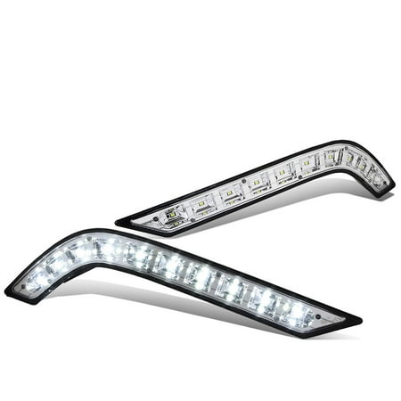 - For 11-14 Hyundai Sonata YF/i45 Pair of LED Daytime Running Fog Lights (Clear Lens) 12 13