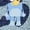 Light Blue, variant on Sonic the Hedgehog, Boys' & Big Boys' Hooded Woobie, Sonic Toon Head, Sizes 4-18