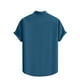 thumbnail image 4 of pstuiky camisetas de hombre, Blusa de manga corta con cuello redondo y empalme irregular para hombre camisetas de hombre xl, 4 of 4