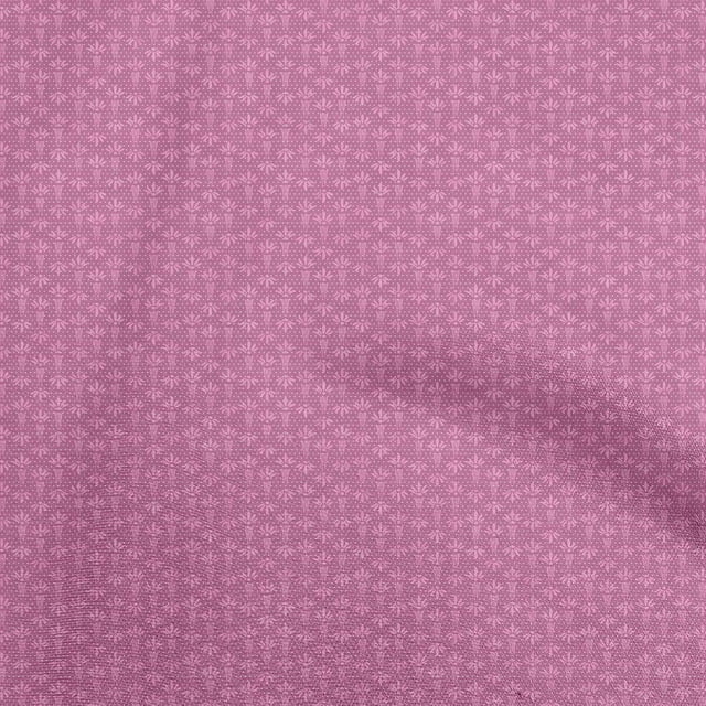 oneOone Viscose Jersey Pink Fabric Asian Block Craft Projects Decor Fabric Printed By The Yard 60 Inch Wide
