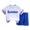 White, variant on Wxirdiow Sports Outfits for Kids Boys Two-piece Short Sleeve Printed Graphic Tee T-shirt and Shorts Clothing Set Green Size,11-12 Years