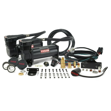 Dual Stealth Black 485 Viair Mounted System (VMS), 200PSI