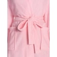 thumbnail image 4 of No Boundaries Terry Hooded Robe, Women’s and Women’s Plus S-3X, 4 of 5