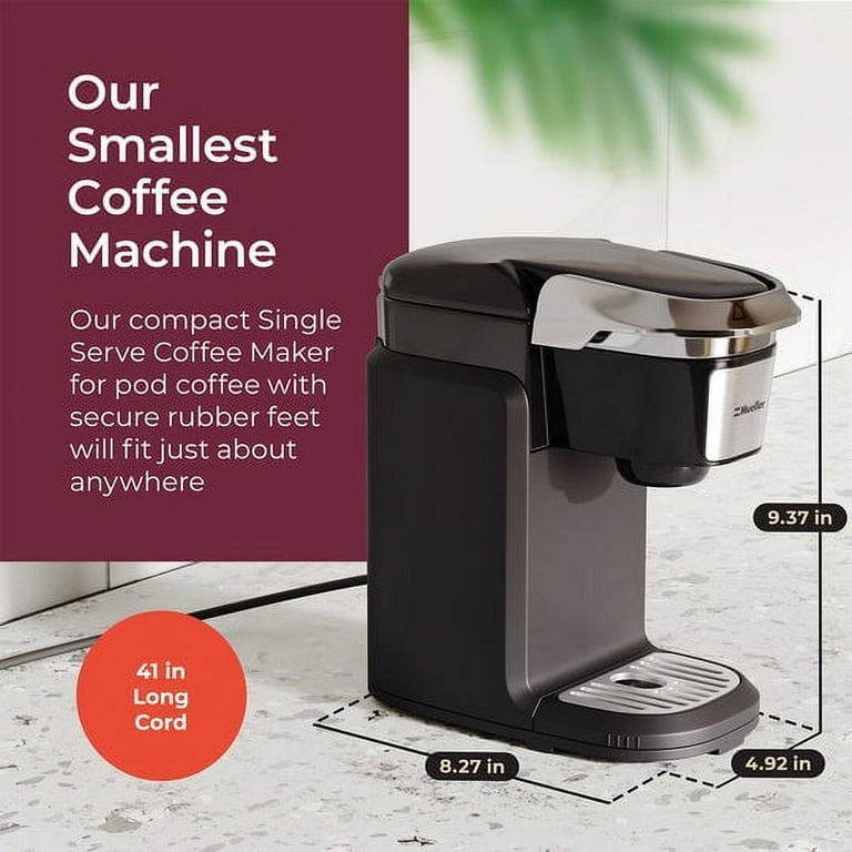 PAPA LONG Portable Single Serve Car Coffee Maker Brewer for Kcups Pod