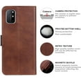 thumbnail image 2 of OnePlus 8T / OnePlus 8T 5G Case, Wallet Folio Flip PU Leather Magnetic Buckle Slim Back Cover Built-in Card Holder Slot and Stand for OnePlus 8T / OnePlus 8T 5G (Coffee), 2 of 12