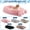 Pink, variant on Human Dog Bed - 71"x45"x12" Fits You & Pets,Washable Faux Fur Pet Beds with Blanket and Storage Pockets,Portable Handle,Removable Cover for Humans