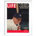 thumbnail image 2 of Art.com NY Yankee Slugger Mickey Mantle, June 25, 1956 Photographic Print, White Frame Wall Art, 23" x 29", 2 of 5