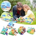 thumbnail image 4 of Baby Hand Puppet Cloth Book Set For Early Education Interactive Tail Design Sensory Toy, 4 of 9