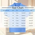 thumbnail image 3 of TEAJOPSUU Short Sleeve Shirt for Boys Turn Down Collar Moisture Wicking Loose Fit Button Up Shirts Kids Solid Sport Shirts Sky Blue, 3 of 4