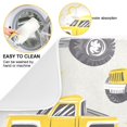 thumbnail image 3 of Yayeee Dish Drying Mat for Kitchen Counter Ultra Absorbent Easy Clean Pad 18x16", Trucks Pattern, 3 of 7