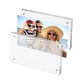 thumbnail image 3 of Unique Bargains 2.8' x 4.7' x 0.8' Acrylic Picture Frame Magnetic Photo Frames Display Double Sided, Clear, 3 of 6
