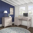 thumbnail image 2 of Pemberly Row 2-Piece Engineered Wood Computer Desk & File Cabinet in Gray, 2 of 10