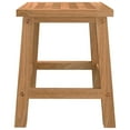 thumbnail image 3 of vidaXL Step Stool 11.4"x8.9"x10" Solid Wood Walnut, 3 of 5