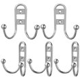 thumbnail image 1 of Phenofice 5Ud Gancho Colgador De Pared De Metal Resistente Ideal Para Puertas Y Armarios, 1 of 7