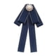 thumbnail image 1 of Broche de lazo para mujer, elegante, a la moda, regalo, cinta, lazo, accesorios de ropa Azul marino, 1 of 9