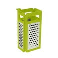thumbnail image 2 of 4-in-1 Foldable Cheese Grater & Vegetable Slicer – Stainless Steel Multi-Function Fruit Cutter with 4 Sided Grating/Shredding – Compact Kitchen Tool (2-Pack), 2 of 9
