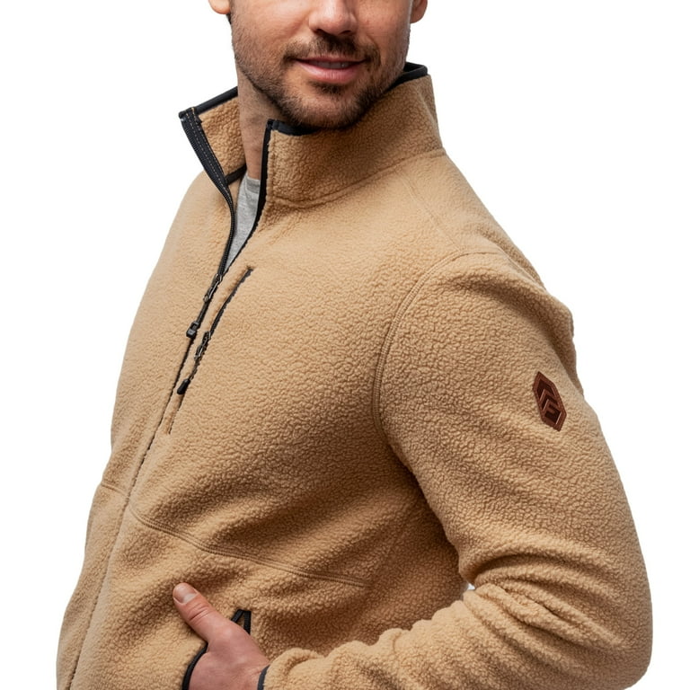 Free Country Men's Signature High Pile Jacket Camel S Free Country Men's Signature High Pile Jacket Camel S