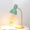 thumbnail image 3 of Lámpara de mesita de noche protección para los ojos flexión de 360 grados lámpara de escritorio pequeña LED Simple 5W para dormitorio enchufe de la UE, 3 of 5