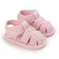 thumbnail image 5 of Odeerbi Infant Toddler Boys Girls Sandals Soft Sole Prewalker Shoes Kid Baby Summer Princess Sandals Breathable Non Slip 2025 Casual Shoes Pink, 5 of 7