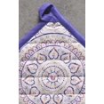 thumbnail image 4 of Mandala 100% Cotton Pot Holder with Loop Heat Resistant for BBQ | Cooking | Baking | Grilling | Microwave | Barbecue | Spring/Summer (8 Inch by 8 Inch)., 4 of 8