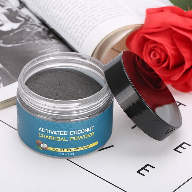 Oral Care Tooth 60g Natural Coconut Shell Activated Charcoal Teeth