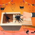 thumbnail image 4 of Broma de Halloween con forma de araña grande de Prank Box Jishi para adultos, 4 of 7