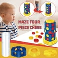 thumbnail image 1 of Binmer Puzzle Toys For Kids Rotatable Desktop Pinball Machine Pinball Four Men Four, 1 of 9