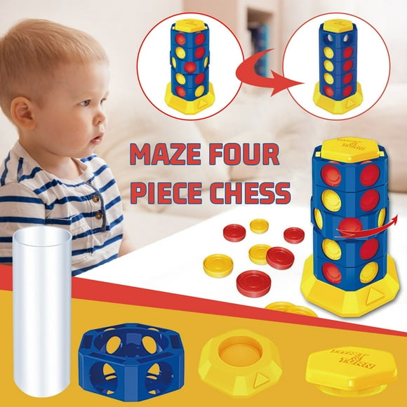 Qiopertar Clearance Free Shipping Rotatable Desktop Pinball Machine Pinball Four Men Chess Four Ball under $5 Saving Up To 90% Off