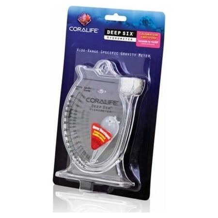 Coralife Deep Six Hydrometer for Aquariums