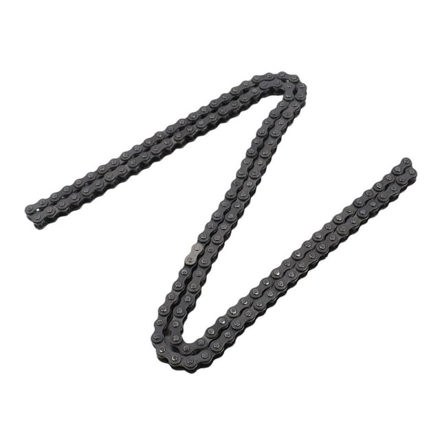 Cadena de velocidad para karts, piñón, accesorios de cadena, piezas de repuesto reutilizables, cadena de bicicleta de metal resistente,