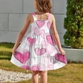 thumbnail image 6 of hengsof Girls Sleeveless Dress Fashion Printed Graphic Button Flowing Layered Casual Camisole Dress Summer Seaside Dress Suitable for 2-12 Years, 6 of 6