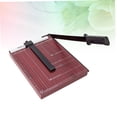 thumbnail image 3 of WASHWEPE Office Paper Shredder Paper Cutting Metal Dark Red 1Pcs for Professional Individual Use, 3 of 8