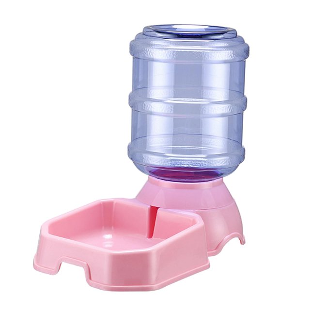 Dispensador automático de agua para perros y gatos: gran capacidad. Dispensador de agua