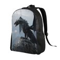 thumbnail image 2 of Haiem Valley Gray Dragon Backpack - Stylish and Durable 15-inch Laptop Backpack with Waterproof Oxford Fabric, 2 of 8