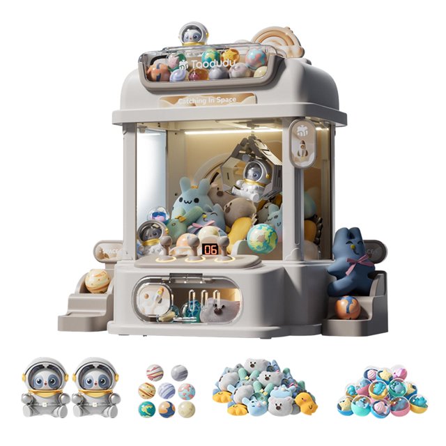 Xuanheng Claw Machine Candy Dispenser Toy Capsules Mini Candy Grabber Prize Dispenser for B