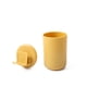 thumbnail image 1 of Soporte para cepillo Advancent ABS PP autoadhesivo colgador de baño amarillo, 1 of 6