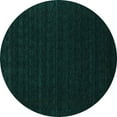 thumbnail image 1 of Ahgly Company Indoor Round Abstract Turquoise Blue Contemporary Area Rugs, 6' Round, 1 of 4