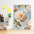 thumbnail image 2 of FORMRS Acrylic Clipboard with Low Profile Clip Standard A4 Letter Size, 12.5" x 9", Whimsical Rose, 2 of 8