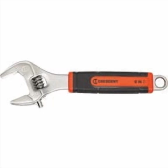 Apex Tool Group Crescent Comfort Grip Adjustable Wrench with Quick-Fit-Jaw - Pack of 10
