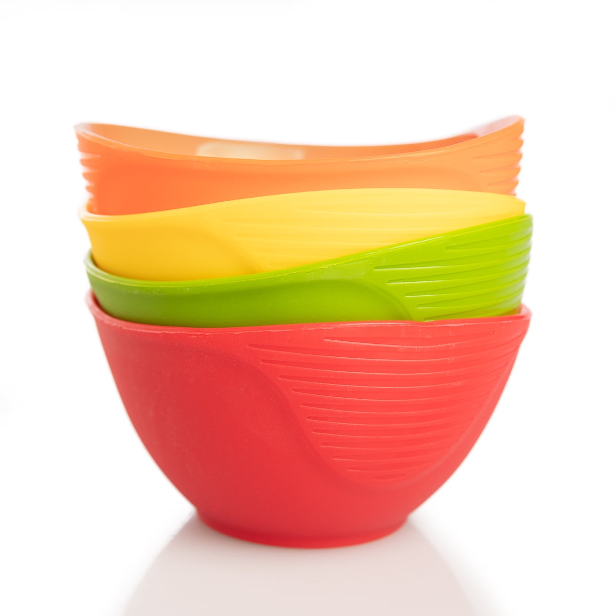 Trudeau Set Of 4 Silicone Pinch Bowls : Target